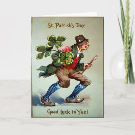  St. Patrick's Day Card Feestdagen Kaart