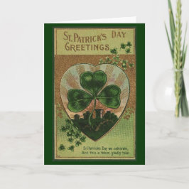 St. Patrick's Day Card Kaart