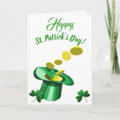 St. Patrick's Day Card Kaart (Voorkant)