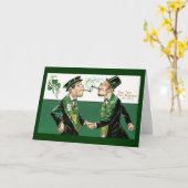 St. Patrick's Day Card Kaart (Gele Bloem)