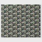 St. Patrick's Day Cat Cadeaupapier (Vlak)