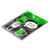 ST PATRICK'S DAY CAT EN GREEN IRISH BEER NOTITIEBOEK (Linkerzijde)