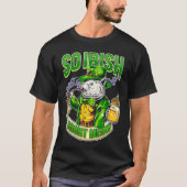 St Patricks Day Cat Ik Zo Iers Juow T-shirt (Voorkant)