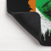 St. Patrick's Day Cat Irish Flag Ierland Mannen Vr Muismat (Hoek)