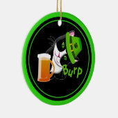 St. Patrick's Day Cat Keramisch Ornament (Rechts)