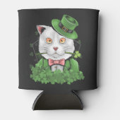 St. Patrick's Day Cat Koelbox Blikjeskoeler (Voorkant)