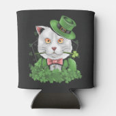 St. Patrick's Day Cat Koelbox Blikjeskoeler (Achterkant)