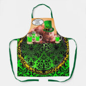 ST.PATRICK'S DAY CAT LEPRECHAUN PET IRISH BEER SCHORT (Voorkant)