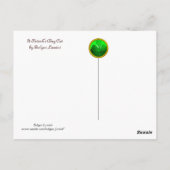 ST. PATRICK'S DAY CAT LEPRECHAUN PET IRISH BEERS BRIEFKAART (Achterkant)