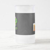 St. Patrick's Day Cat Matglas Bierpul (Center)