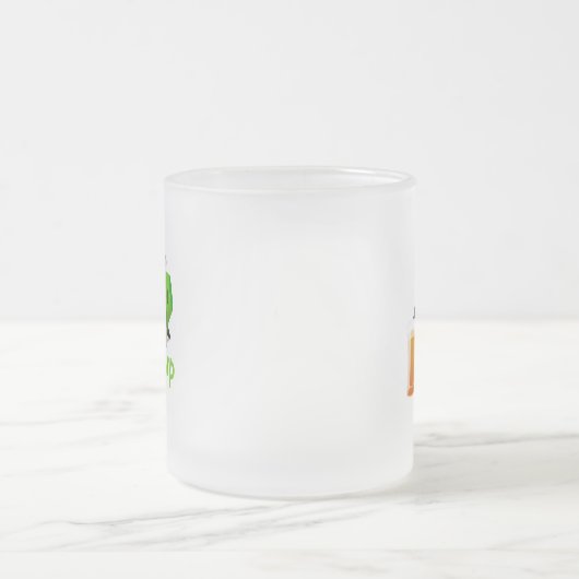 St. Patrick's Day Cat Matglas Koffiemok (Center)