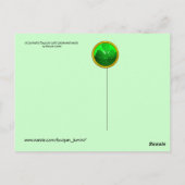 ST PATRICK'S DAY CAT MET GREEN IRISH BEER BRIEFKAART (Achterkant)