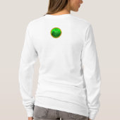 ST PATRICK'S DAY CAT MET GREEN IRISH BEER / HEART T-SHIRT (Achterkant)