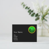 ST PATRICK'S DAY CAT MET GREEN IRISH BEER VISITEKAARTJE (Staand voorkant)