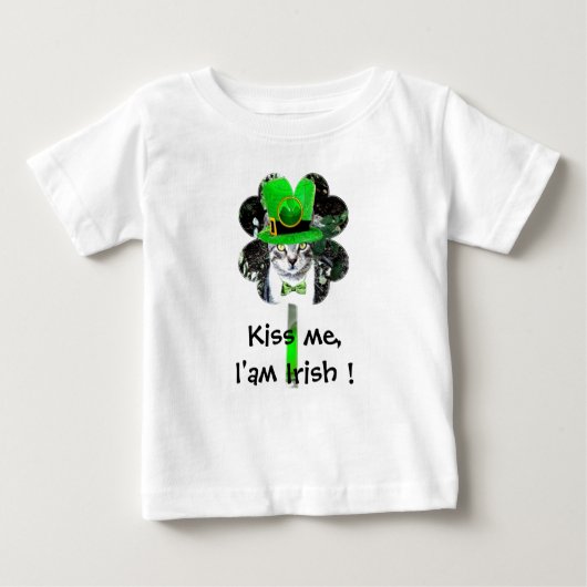 ST PATRICK'S DAY CAT MET GROENE KLEUR (Voorkant)