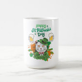 St. Patrick's Day Cat - Vakantie - Ontwerp Magische Mok (Midden)