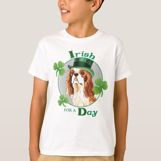 St. Patrick's Day Cavalier T-shirt (Voorkant)