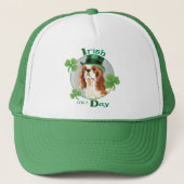 St. Patrick's Day Cavalier Trucker Pet (Voorkant)