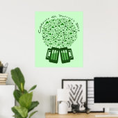 St. Patrick's Day Celebration Art Poster Print (Thuiskantoor)