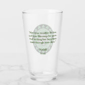 St. Patrick's Day Celebration Glass Glas (Achterkant)