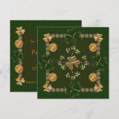 St. Patricks Day Celebration Kaart (Voorkant / Achterkant)
