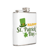 St Patrick's Day Celebration Vinyl Wrapped Kolf Heupfles (Rechts)