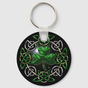 St. Patrick's Day Celtic knot design Sleutelhanger
