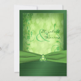 St. Patrick's Day Celtic Love Knot Uitnodiging
