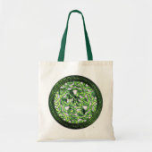 St. Patrick's Day - Celtic Pattern Round Tote Bag (Voorkant)