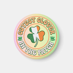 St. Patrick's Day Charm Schattigee Klaver in de Pa Magneet