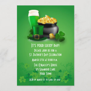 St. Patrick's Day Cheer Kaart