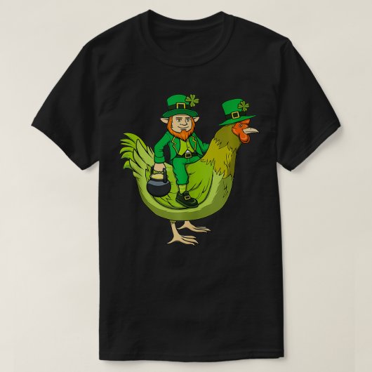 St Patricks Day Chicken St Patricks Day T-shirt (Design voorkant)