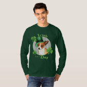 St. Patrick's Day Chihuahua T-shirt (Voorkant volledig)