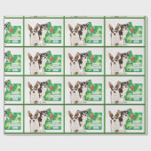 St. Patrick's Day Chihuahua's Cadeaupapier (Vlak)