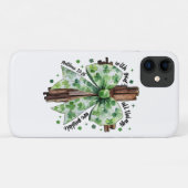 St. Patrick's Day Christelijk Geloof Klaver Shamro Case-Mate iPhone Case (Achterkant (horizontaal))