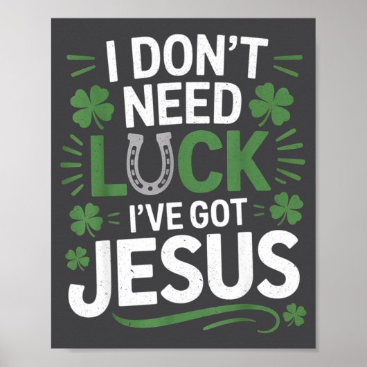 St. Patrick's Day christen Poster (Voorkant)
