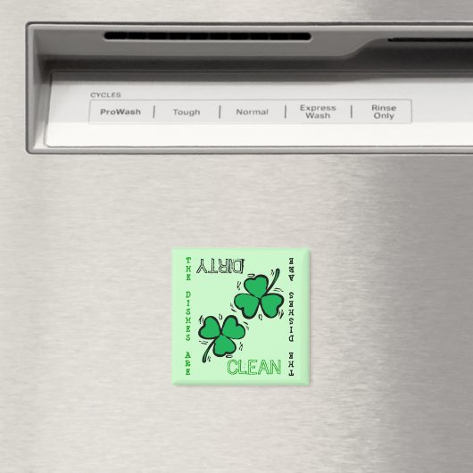 St. Patrick's Day Clean Dirty Vaatwasser Magnet (Insitu (Vaatwasser))