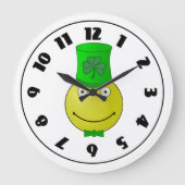 St Patrick's Day Clock Grote Klok (Voorkant)