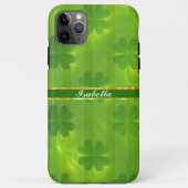 St Patrick's Day Clover 4 Lijsten modern Collectie Case-Mate iPhone Case (Achterkant)