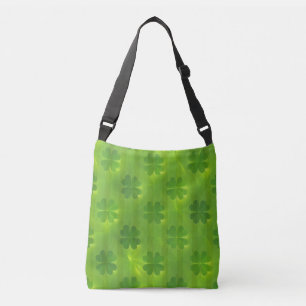 St Patrick's Day Clover 4 Lijsten modern Collectie Crossbody Tas