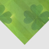 St Patrick's Day Clover 4 Lijsten modern Collectie Tissuepapier (Detail)