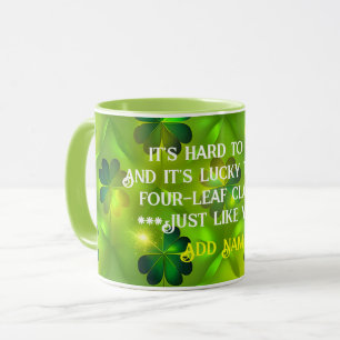 St Patrick's Day Clover 4 Lists Trendy Collectie Mok