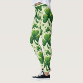 St. Patrick's Day Clover Chaos Leggingen Leggings (Links)