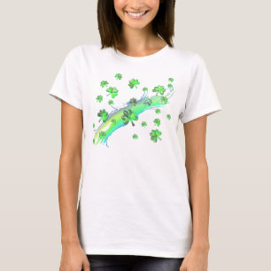 St. Patrick's Day Clover Design T-shirt