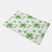 St Patrick's Day Clover Deurmat (Schuin)