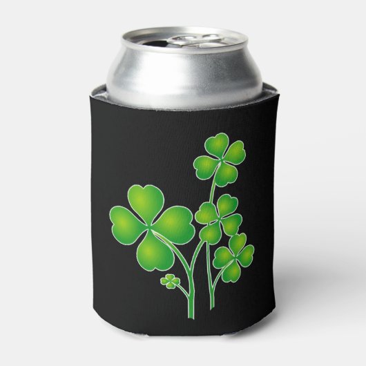 St. Patrick's Day Clover en je ideeën Blikjeskoeler (Blikje Voorkant)