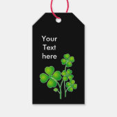 St. Patrick's Day Clover en je ideeën Cadeaulabel (Voorkant)