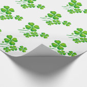 St. Patrick's Day Clover en je ideeën Cadeaupapier (Hoek)