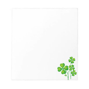 St. Patrick's Day Clover en je ideeën Notitieblok