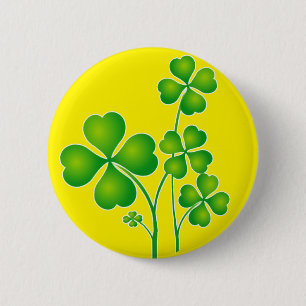 St. Patrick's Day Clover en je ideeën Ronde Button 5,7 Cm